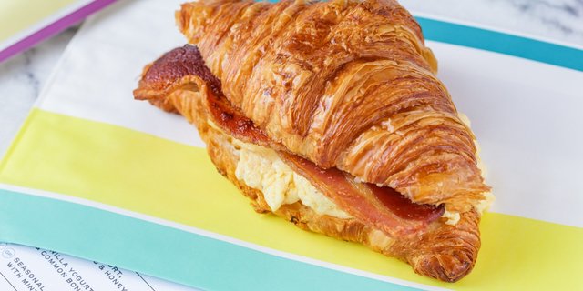 Bacon, Egg & Cheese Croissant Box