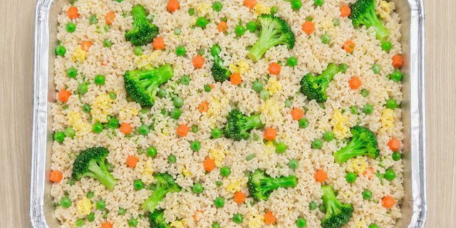 Veggie Fried Rice w/ Eggs