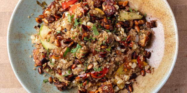 Poblano Quinoa