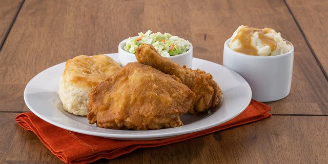 2-Piece Assorted Chicken & 2-Side Boxed Lunch