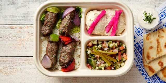 Kefta Kebab Plate Boxed Lunch
