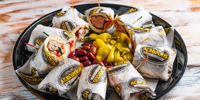 Greek Souvlaki Wrap