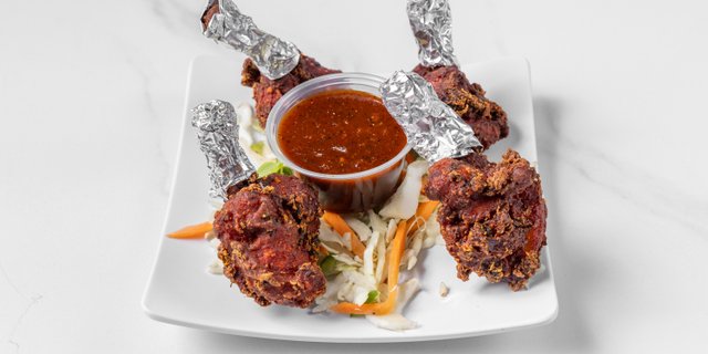 Dry Chicken Lollipops