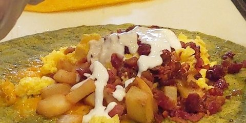 Bacon Breakfast Burrito