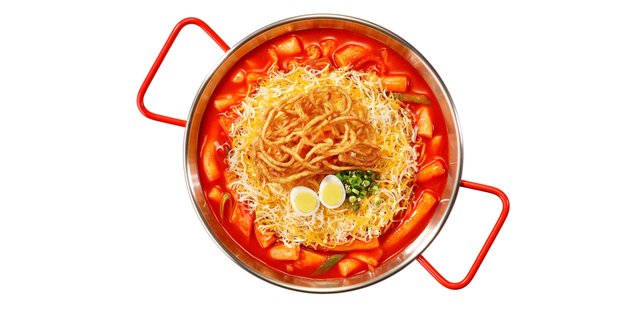 Cheese Topokki Soup
