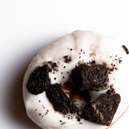 Vanilla Oreo Cake Donut