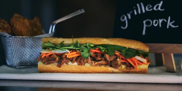 Grilled Pork Banh Mi