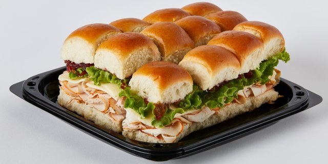 Turkey Cranberry Havarti Slider Tray