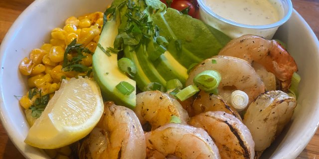 Cilantro Lime Shrimp Bowl