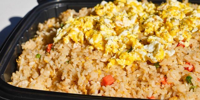 Egg Fried Rice Tray
