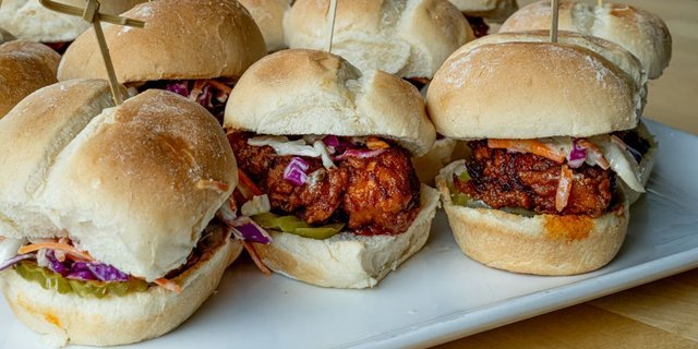 Crispy Chicken Sliders