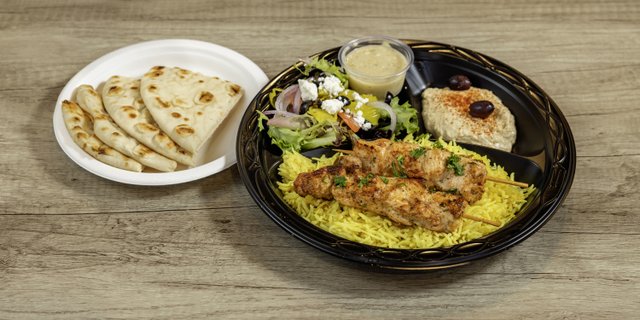 Chicken Kebab Plate