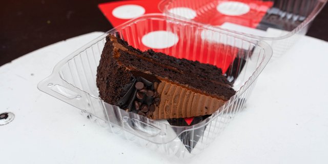 Chocolate Layered Spoon Cake
