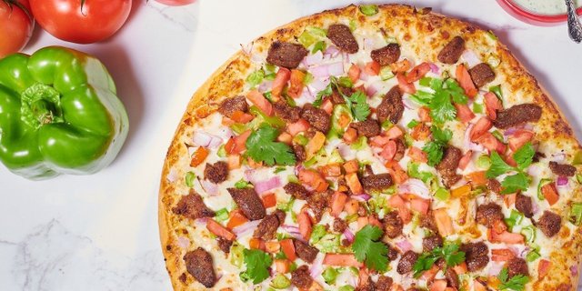 Spicy Gyro Pizza