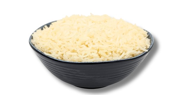White Rice Half Tray