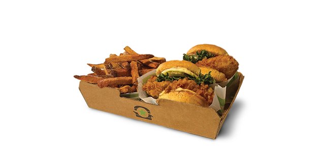 Chicken Sliders Boxed Lunch