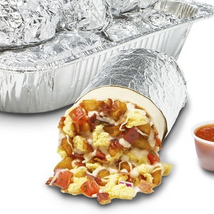 Regular Breakfast Bacon Burrito
