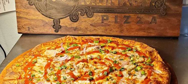 Smoking Monkey Pizza