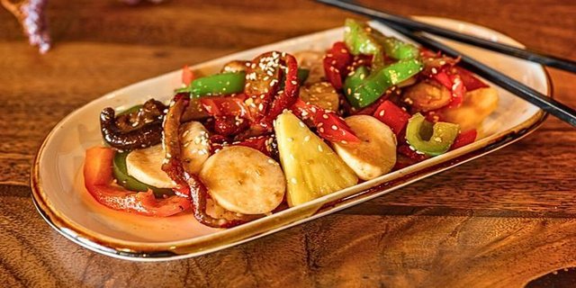 Pineapple Mushroom Seitan