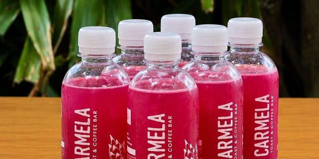 6-Pack Dragon Fruit Lemonade Bottles