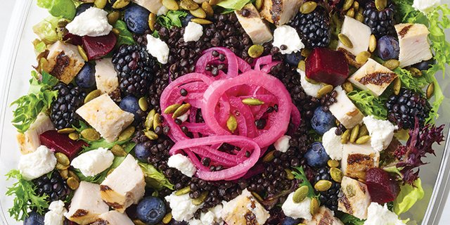 Roasted Beet & Berry w/ Goat Cheese