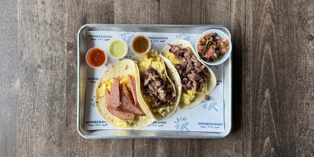 Pulled Pork, Egg & Cheese Taco