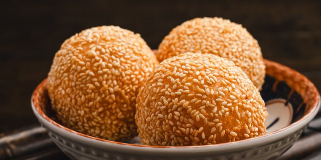 Green Tea Sesame Balls