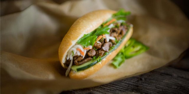 Honey Grilled Pork Banh Mi