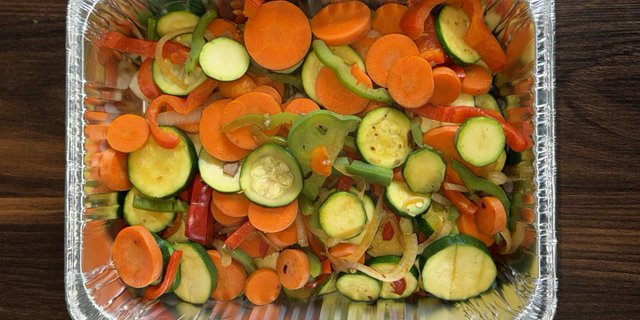 Sauteed Vegetables Tray