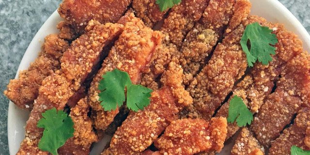 Fried Fatty Red Pork