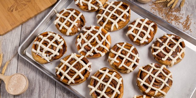 Frosted Cinnamon Rolls