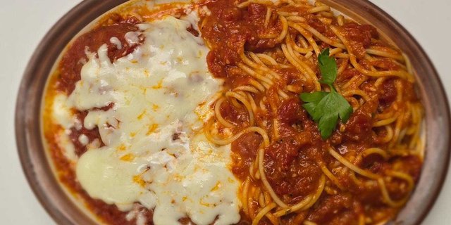 Eggplant Parmigiana Pasta