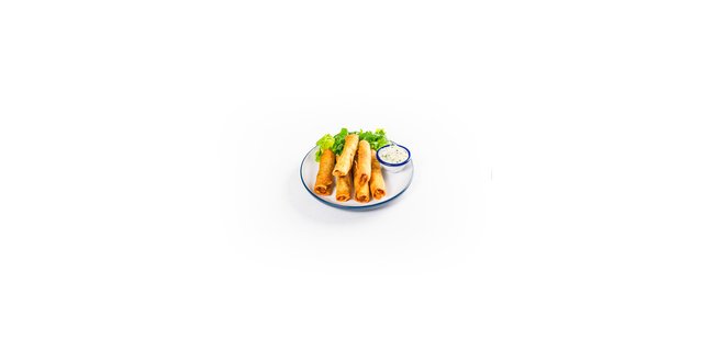 Spanakopita Spring Rolls