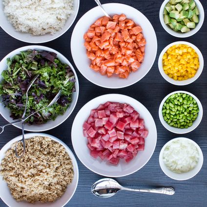 Build-Your-Own Ahi Tuna Poke Bar