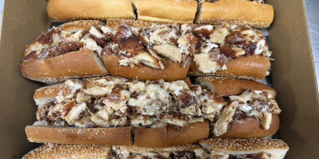 Cutlet Chicken Philly Sandwich Tray
