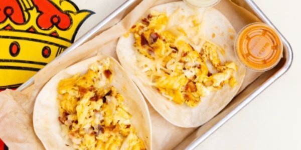 Egg, Potato & Cheese Tacos