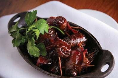 Bacon-Wrapped Dates