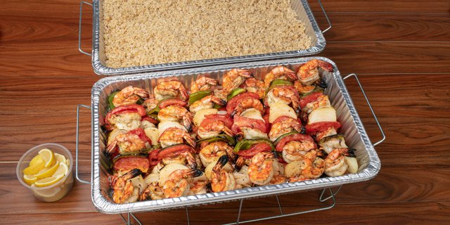 Jumbo Shrimp Kabob Tray
