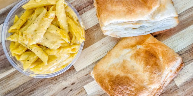 2 Pies, Side & Mini Croissant Meal