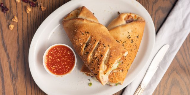 Sausage & Peppers Stromboli