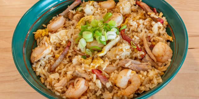 Young Chow Fried Rice Platter
