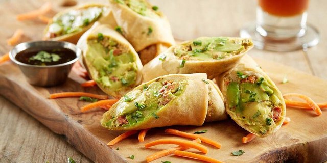 Individually Packaged Avocado Egg Rolls