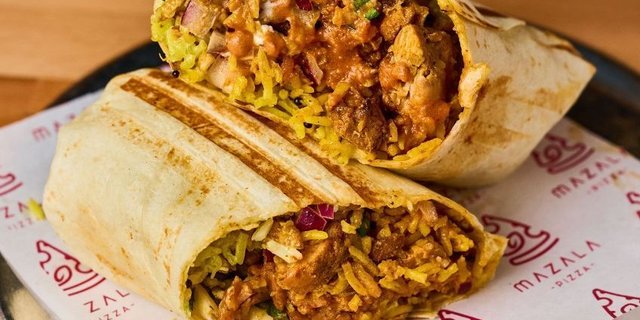 Tikka Masala Burrito