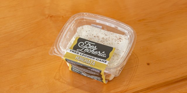 Horchata Tres Leches Cake Slice