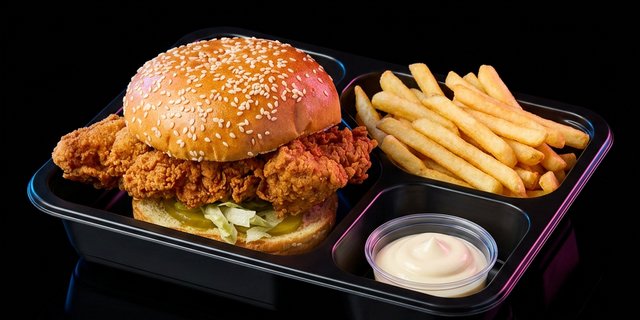 Crispy Chicken Sandwich Box
