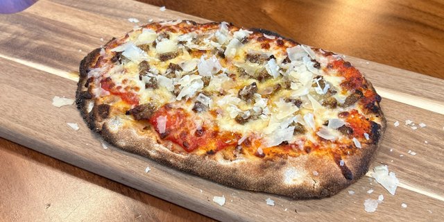 Meatball Pizza