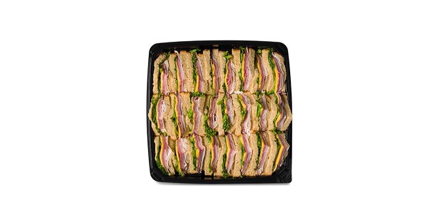 Club Finger Sandwich Snack Square