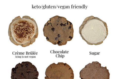 Keto, Gluten-Free & Dairy-Free Cookie Cake
