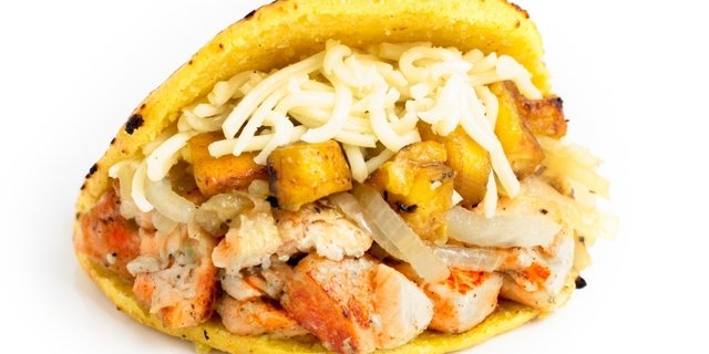 Salmon Signature Arepa