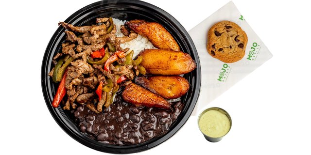 Cuban Pepper Steak Boxed Lunch